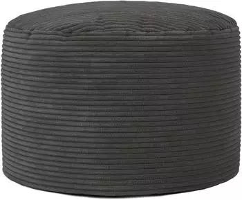 Icon Milano Pouf XL, Cord, grau (ICOFSTRNDJC062)