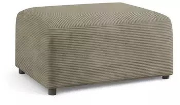 Fun Möbel Megan Polsterhocker Stoff Poso, beige (Megan)