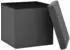 vidaXL Faltbarer Hocker mit Stauraum, grau, PVC (338782)