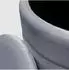 Lookway Mirelle Pouf-Set, gepolstert, grau, Textil (800001220910)