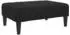vidaXL Polsterhocker schwarz 77x55x31cm Stoff