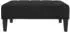 vidaXL Polsterhocker schwarz 77x55x31cm Stoff