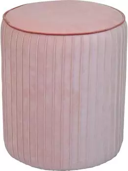 Home Affaire Hocker Samt, rosa, 38x46x38cm (25124931-0)