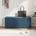 vidaXL Barhocker blau, Samt & Holzwerkstoff, 101x41x40cm (876794)
