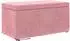 vidaXL Barhocker rosa, Samt & Holz, 81x41x40cm (876783)
