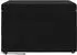 vidaXL Hocker schwarz, Samt und Verbundholz, 61x41x40cm (876769)