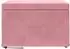 vidaXL Hocker rosa, Samt und Verbundholz, 61x41x40cm (876768)