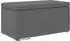 vidaXL Hocker dunkelgrau 81x41x40cm Stoff und Pressholz (876774)