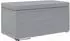 vidaXL Hocker hellgrau 81x41x40cm Stoff und Pressholz (876773)