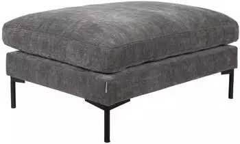Zuiver Summer Hocker, Textil, anthrazit