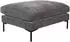 Zuiver Summer Hocker, Textil, anthrazit