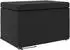 vidaXL Hocker schwarz Kunstleder und Holzwerkstoff 61x41x40cm