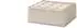 Fun Möbel SANDE Polsterhocker Modul, Stoff Alpine, beige (800000847348)