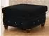 S-Style Möbel Cleo Blink Hocker Chesterfield, Samt, schwarz (800001246130)