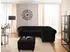 S-Style Möbel Cleo Blink Hocker Chesterfield, Samt, schwarz (800001246130)
