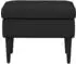 vidaXL Hocker schwarz 55x35x41cm Stoff (42029994)