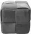 byLIVING Pouf Urban Cord grau, 40x40x40cm
