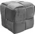 byLIVING Pouf Urban Cord grau, 40x40x40cm