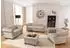 S-Style Möbel Cleo Blink Hocker Chesterfield, Samt, beige (800001246115)