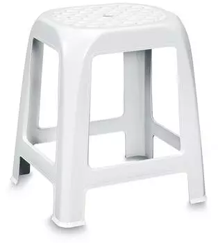 Stefanplast Elfo Hocker Kunststoff 41x35x46cm, max 100kg
