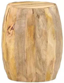 vidaXL Trommelhocker aus massivem Mangoholz (285910)