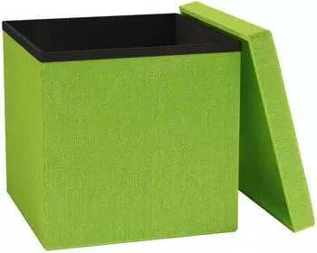 VCM Boxas Sitztruhe Hocker, Stoff