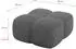 ALTDECOR Miko-Puf Pouf Cord, dunkelgrau, 90x90x45cm (800001941127)