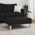 vidaXL Fußhocker schwarz 77x55x31cm Stoff (4007373)