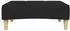 vidaXL Fußhocker schwarz 77x55x31cm Stoff (4007373)