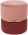 MAISON EN VOGUE Bubbly Candy Hocker Samt, rosa, Ø35x39cm (1400030)