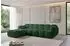ALTDECOR Miko-Puf Pouf Cord, waldgrün, 90x90x45cm (800001941190)