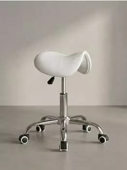 KADIMA DESIGN Bevano Sattelhocker h&ouml;henverstellbar, wei&szlig;