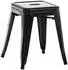 CLP Armin Metallhocker stapelbar, silber, 46cm Sitzhöhe (10858642)