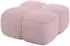 ALTDECOR Miko-Puf Pouf Cord, rosa, 90x90x45cm (800001941119)
