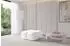 ALTDECOR Miko-Puf modularer Sitzhocker Bouclé weiß 90x90x45cm (800001941176)