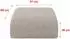 ALTDECOR MIRA-PUF Pouf Sitzhocker, Velours, beige, 91x89x40cm