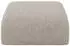 ALTDECOR MIRA-PUF Pouf Sitzhocker, Velours, beige, 91x89x40cm