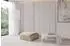 ALTDECOR MIRA-PUF modularer Pouf Velours, braun, 91x89x40cm