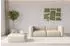 ALTDECOR Mira-Puf modularer Sitzhocker Velours creme 91x89x40cm (800002005265)