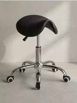 KADIMA DESIGN Bevano Sattelhocker h&ouml;henverstellbar, schwarz (800001023858)