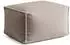 mokebo Block Pouf Bouclé, rechteckig, taupe (800002018080)