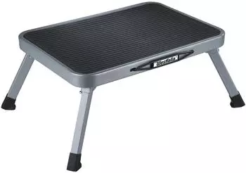 Westfalia Faltbarer Tritthocker einstufig, Stahl, grau, bis 150kg