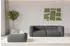 ALTDECOR Mira-Puf modularer Sitzhocker Bouclé platin 91x40x89cm (800002005272)