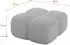 ALTDECOR Miko-Puf modularer Sitzhocker Cord anthrazit 90x90x45cm (800001941162)