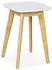 Relaxdays Sitzhocker aus Bambus, 33x46x33cm