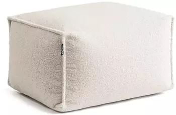 mokebo Block Pouf Boucl&eacute;, rechteckig, beige (800002018087)
