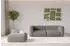 ALTDECOR Mira-Puf modularer Sitzhocker Bouclé dunkelbraun 91x89x40cm (800002005277)