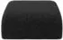 ALTDECOR Mira-Puf modularer Sitzhocker Velours schwarz 91x89x40cm (800002005285)