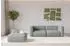 ALTDECOR Mira-Puf modularer Sitzhocker Velours hellgrün 91x89x40cm (800002005282)