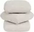 Duhome Hocker Bouclé-Stoff 360° drehbar, haferfarben (9272D1)
